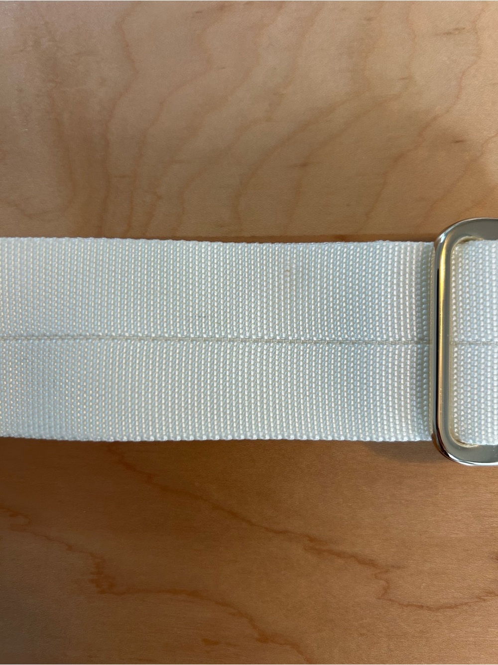 MZ Wallace White Quilted Crossbody Belt Bag with Silver Hardware - Picture 11 of 15